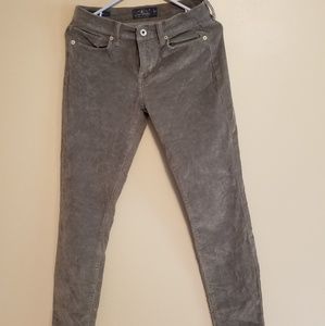 Lucky brand corduroy skinny stretch pants